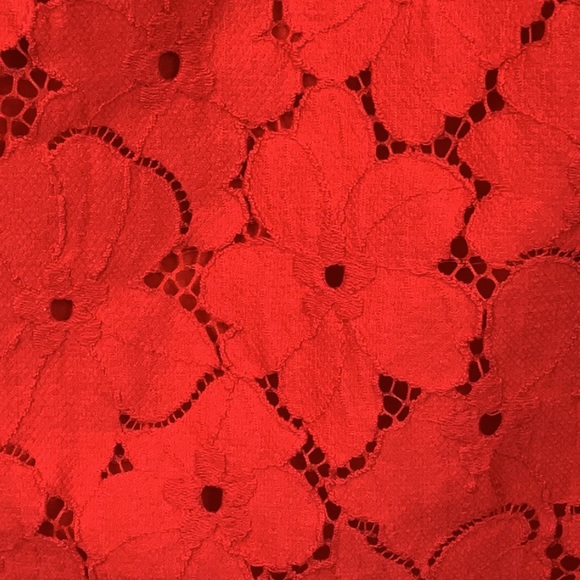 Floral Lace Sleeves Dress Banana Republic Factory NWOT - Picture 7 of 7